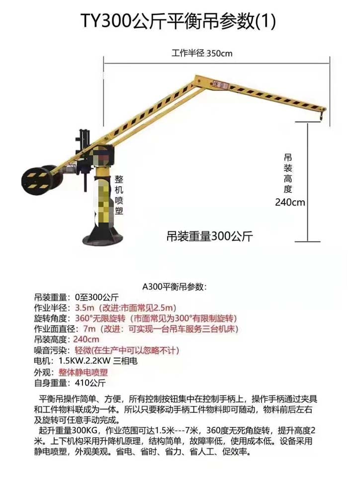 智能折臂平衡吊(圖1)